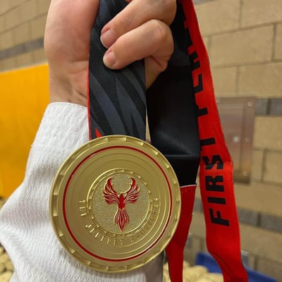 custom martial arts medal