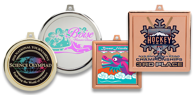 Custom ColorMax Medals