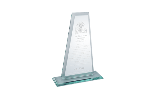 tower glass award for academic award of excellence