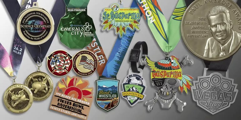 Various Custom Medals