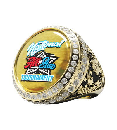 World Class Champ Ring, national all star gold ring