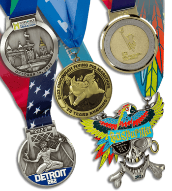 Running Medals, custom die cast race medals