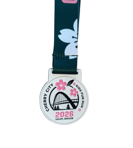 custom fun run medal cherry city kids fun run
