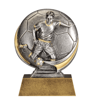 Resin Trophy Male Soccer Player_Motion-Xtreme-Soccer-MX505
