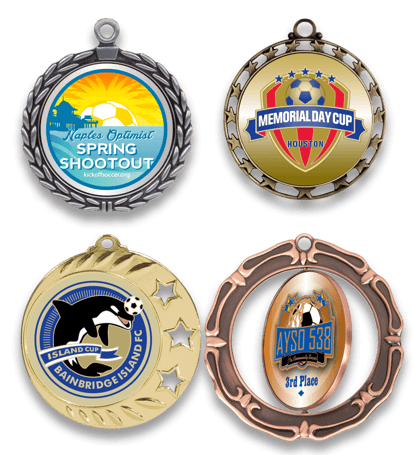 soccer awards customized soccer medals