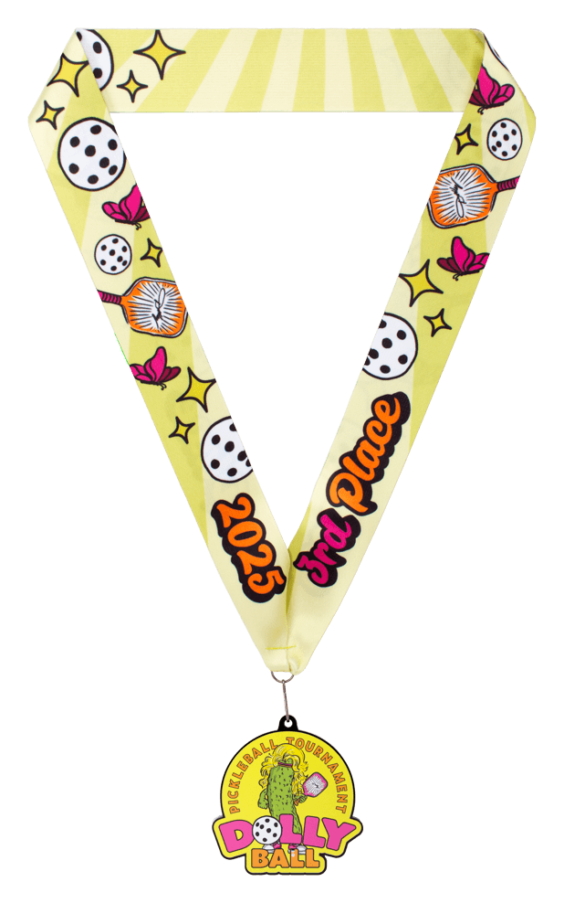 Arizona swimming acrylic medal