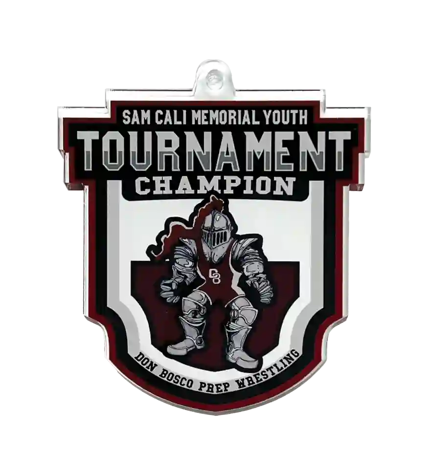 Group image of custom wrestling medal, soccer custom medal, running custom medals