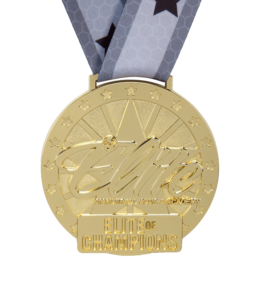 die cast pickleball medal