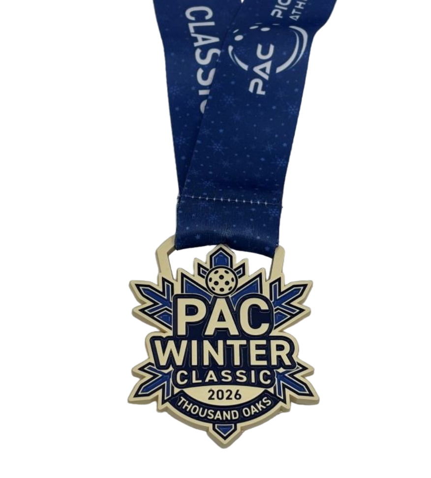 Custom Die Cast Pickleball Medal