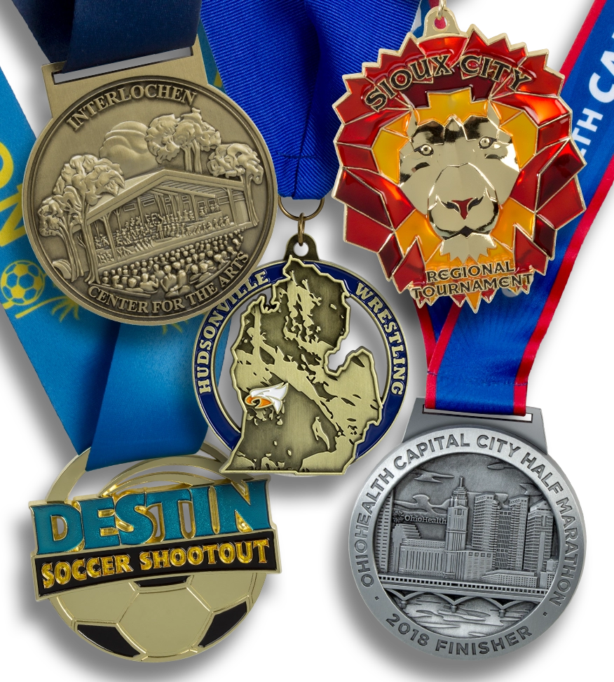 Running Badge Medal Decoration Medallion Marathon Match Promotion