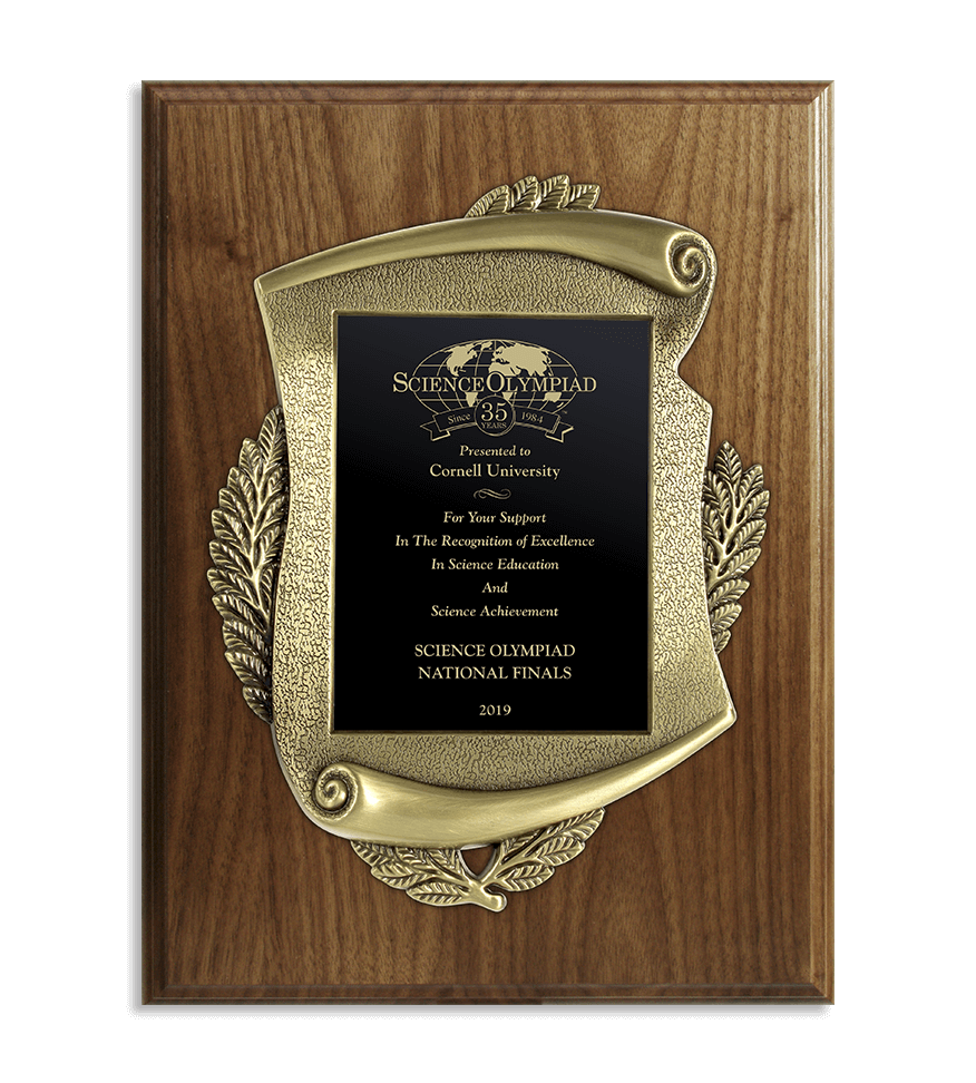 https://f.hubspotusercontent40.net/hubfs/6485493/Maxwell-2020/Images/Product_Catalog/Plaques/Cast_Frame_Plaques/Plaque-cast-frame-PL-T451W-cast-scroll-walnut-science-olympiad-876x972.png