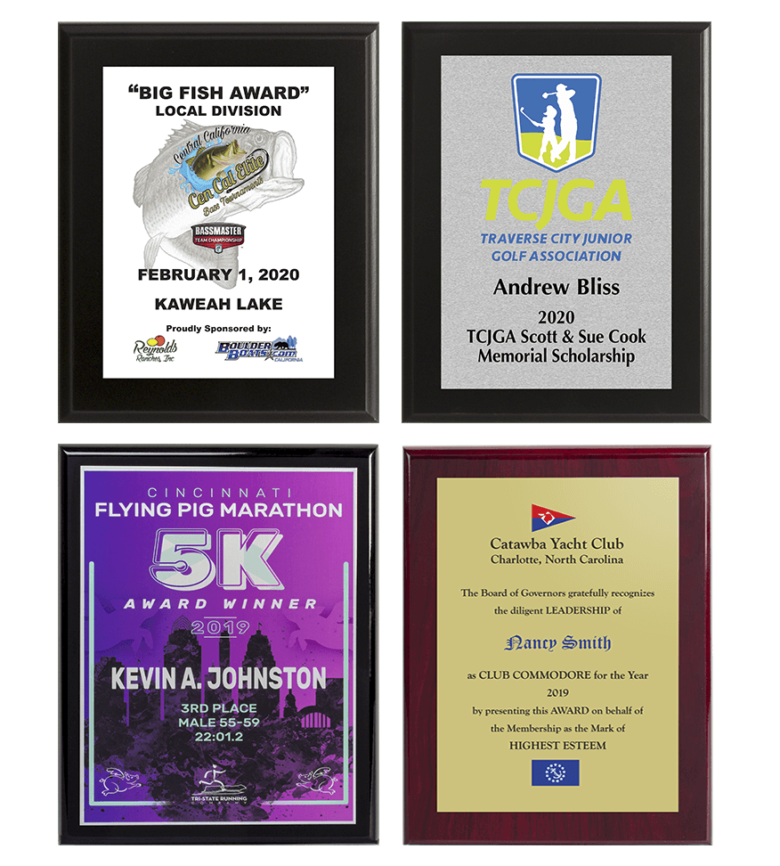 Collection of Full Color Plaques