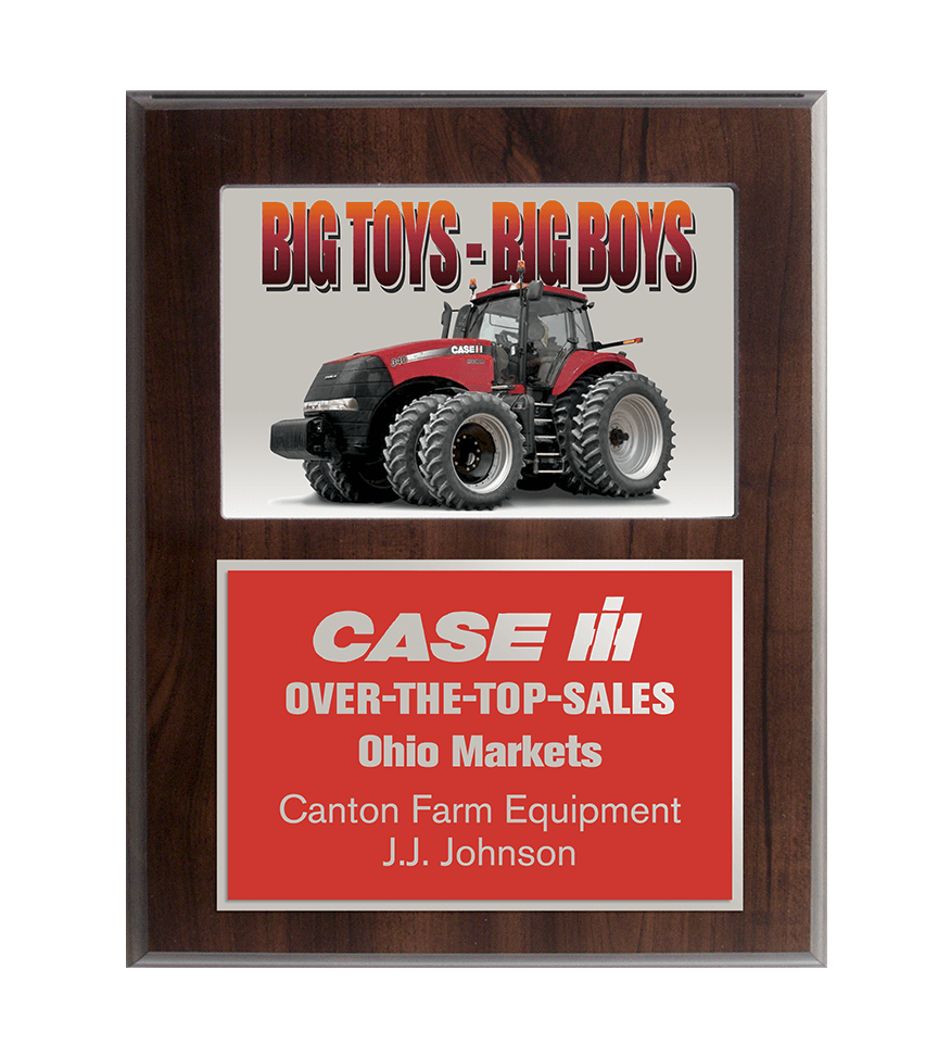 Canton Farm Equipment picture plaque | Maxwell Medals