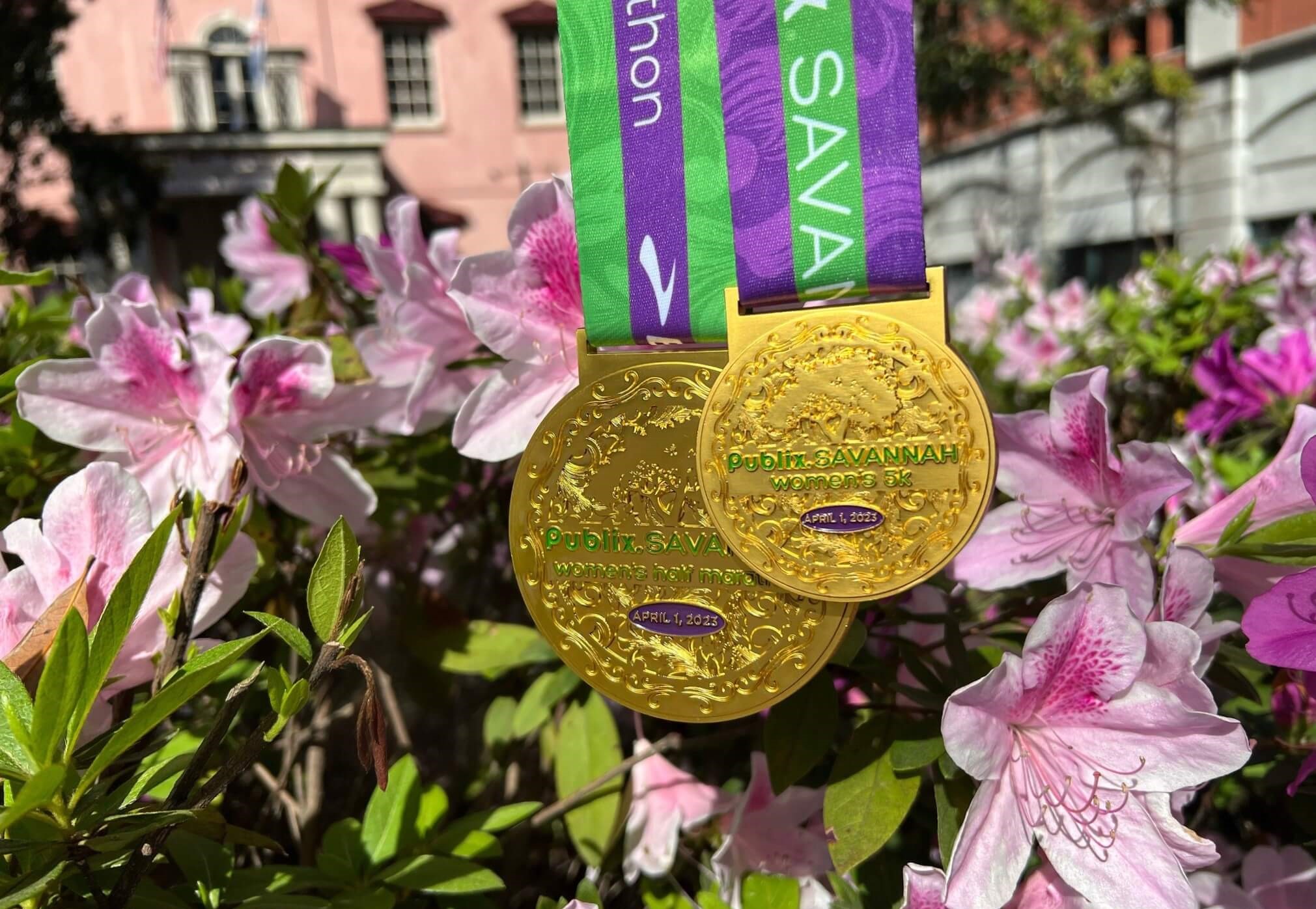 Savannah Sports Council custom running medal